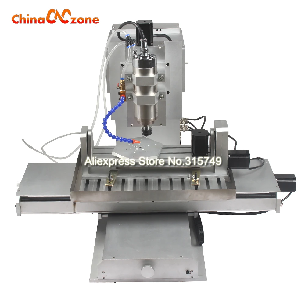 Для металла CNC 6040 5 осевой фрезерный станок с ЧПУ гравировальный 2 кВт