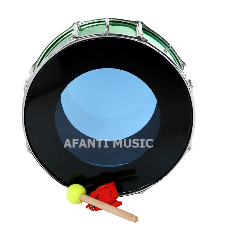 Музыкальный басовый барабан Afanti 22 дюйма/зеленый цвет (BAS 1386)|bass drum|drum bassmusic drum |