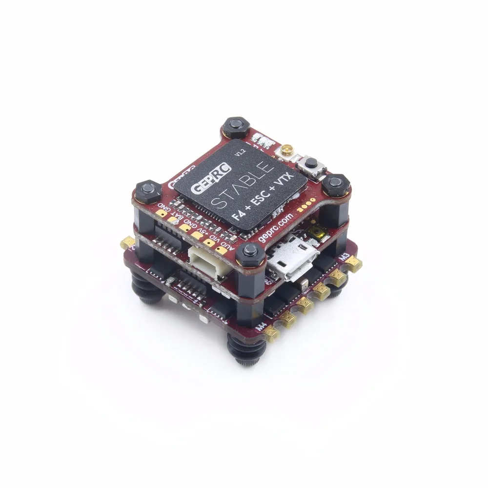 GEPRC Stable F4 MiniTower 20A ESC for FPV quadcopter 4in1ESCS(20A) & FC(F4) VTX | Игрушки и хобби