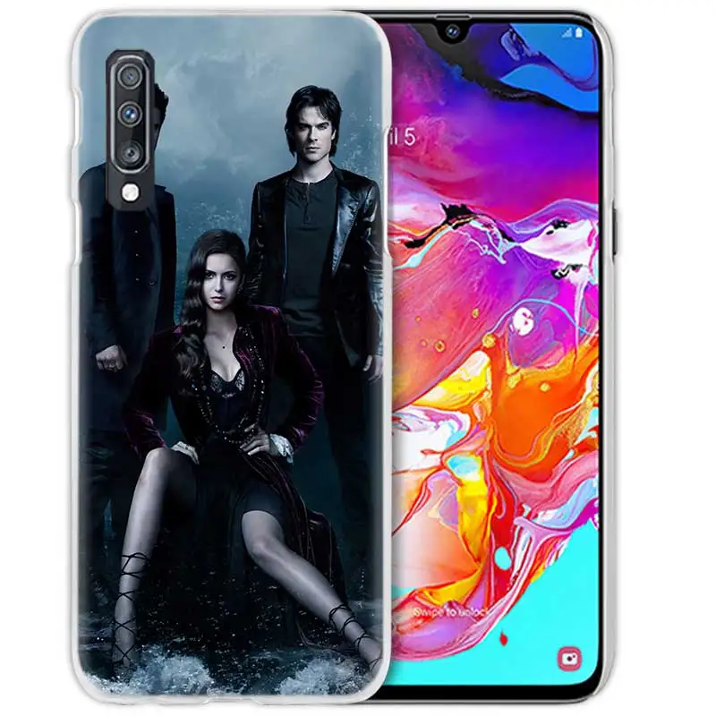07 Вампира Дневники чехол для samsung Galaxy M40 A50 A80 A70 A60 A40 A30 A20e A10 J4 J6 плюс J8 S10e S10 5G жесткий чехол для телефона pc - Цвет: 07