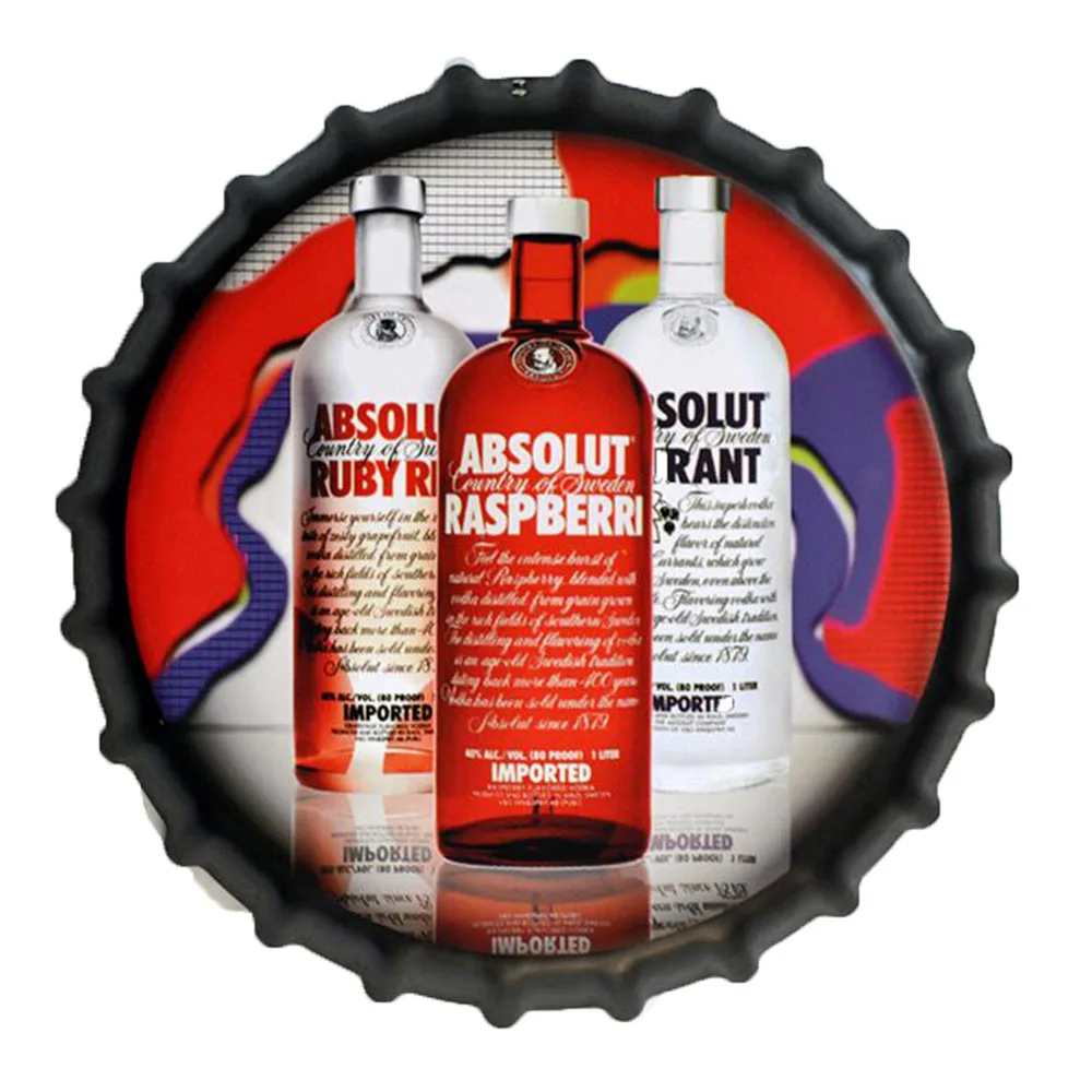 35 см крышка пивной бутылки ретро плакат металлические жестяные знаки кафе бар