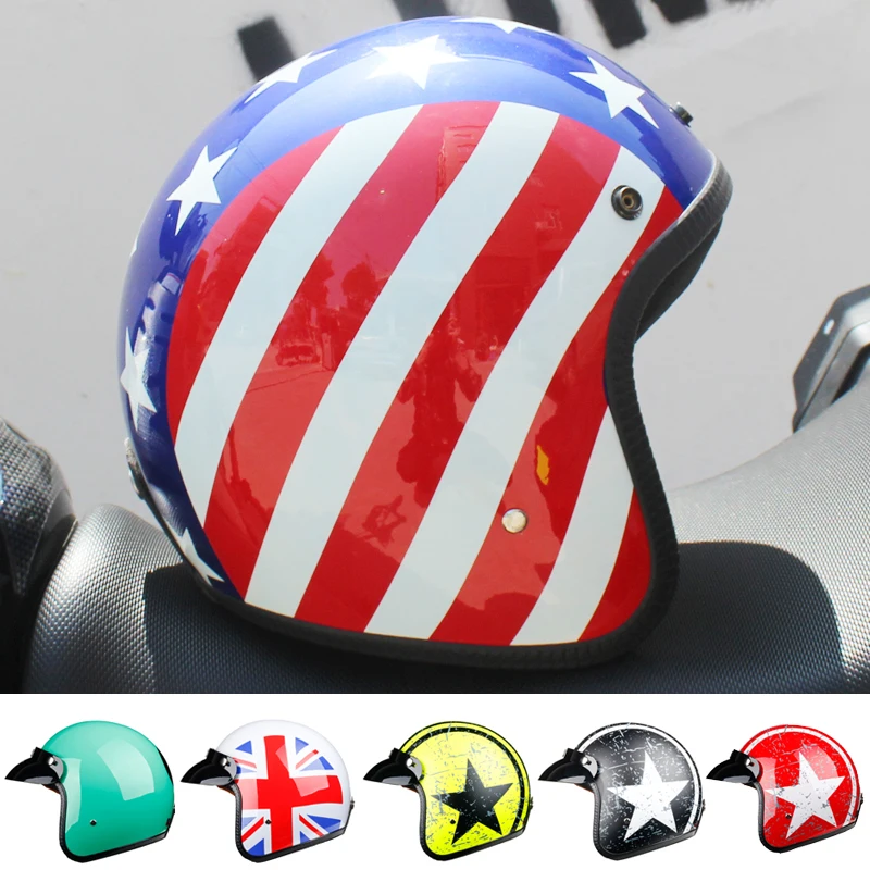 2019 casco moto винтажный мотоциклетный шлем мотоциклетные шлемы велосипедные для кафе