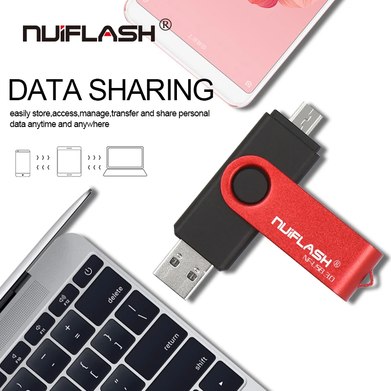 USB флеш накопитель Nuiflash 3 0 64 ГБ 8 Гб OTG внешний карта памяти micro usb|USB флэш-накопители|