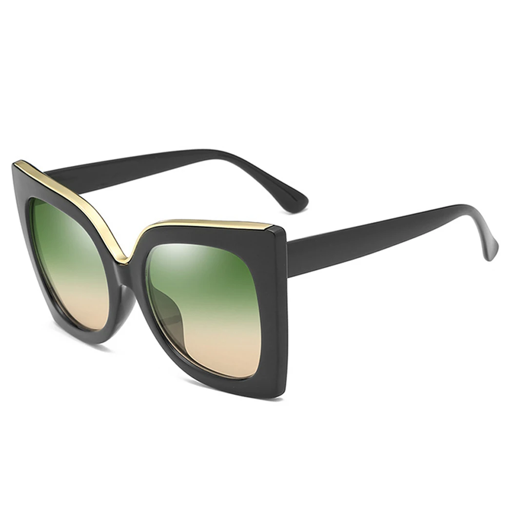 Женские квадратные солнцезащитные очки с бабочками Винтажные Солнцезащитные