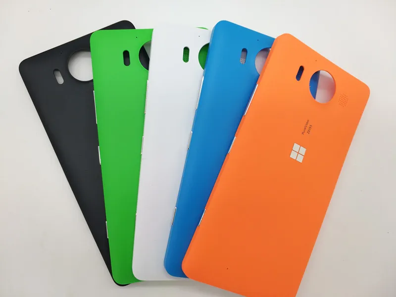 Новый цветной чехол на заднюю панель батарейного отсека для Nokia microsoft Lumia 950 с