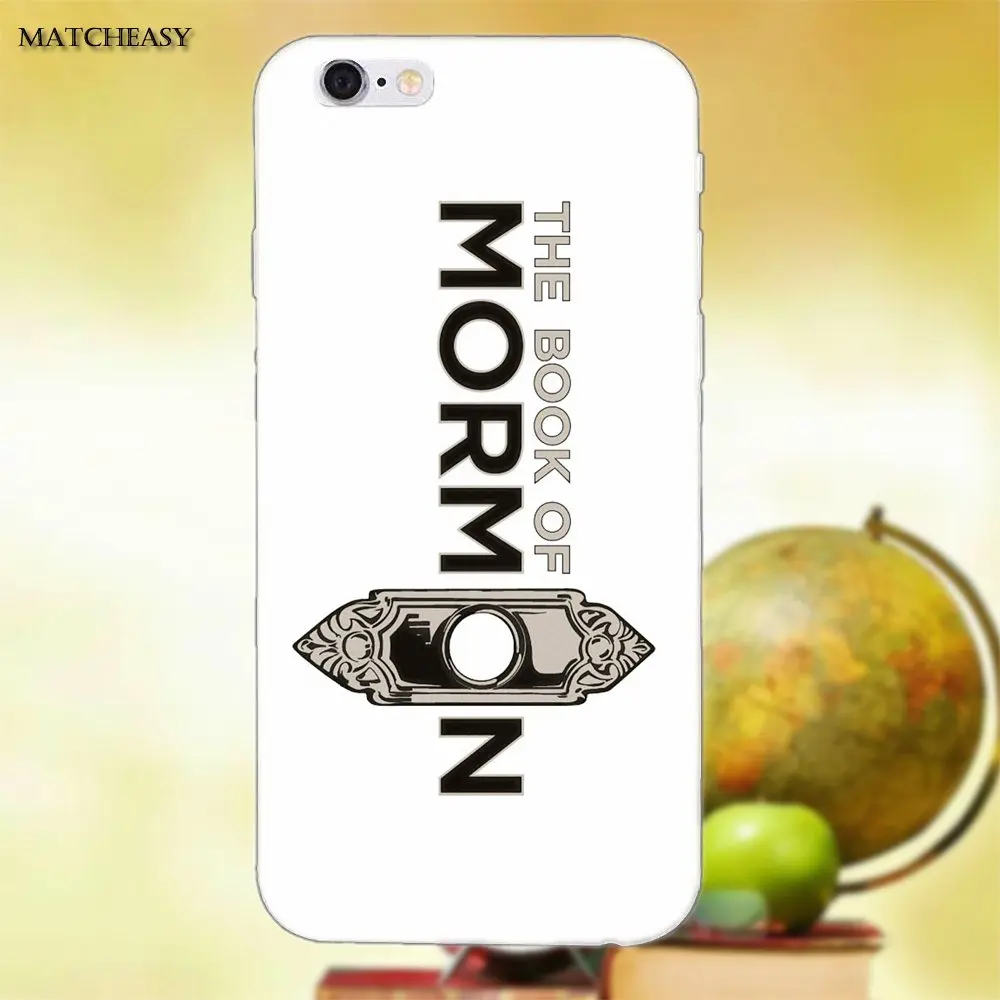 Защитный чехол из ТПУ для Apple iPhone X XS Max XR 4 4S 5 5C SE 6 6S 7 8 Plus Book Of Mormon | Мобильные