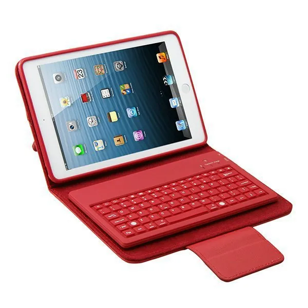 Для мягкого 3d iPad мини чехол Беспроводная Bluetooth клавиатура из искусственной кожи чехол-подставка для iPad mini 1 2 3 4+ Бесплатный стилус