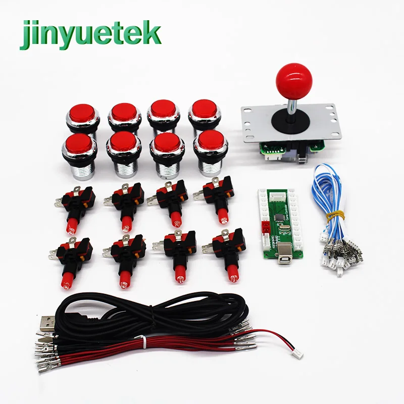 Diy игра управление доска аркадная машина MAME Нулевая задержка комплект USB к ПК