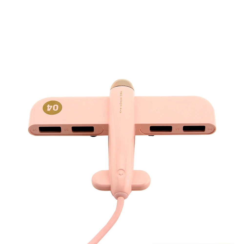 CHUYI мульти usb-хаб Симпатичный Самолет дизайн USB разветвитель 4 порта USB 2,0 концентратор Jet Airliner usb-хаб адаптер для ПК Аксессуары для ноутбуков