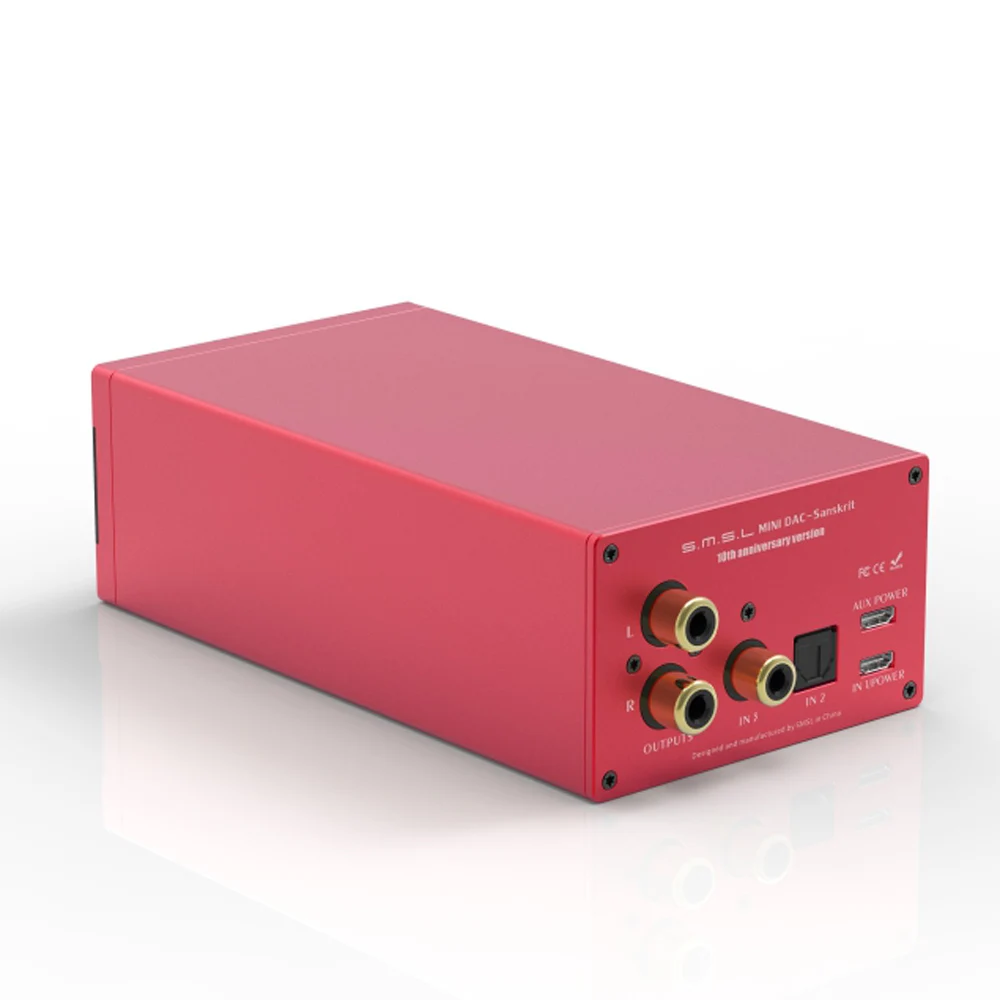SMSL Sanskrit 10th HiFi Цифровой USB DAC декодер AK4490 USB оптический коаксиальный аудио усилитель DSD256 AMP с пультом дистанционного управления SK10