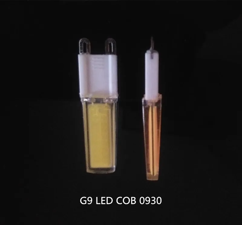 2018 новый стиль G9 LED COB0930 220V 110V G4 G8 хрустальная лампочка люстра с пузырьками