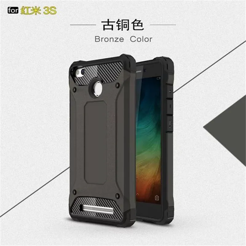 Для Xiaomi Redmi 3 S Чехол Жесткий ТПУ грязеотталкивающий прочный защитный чехол для Note
