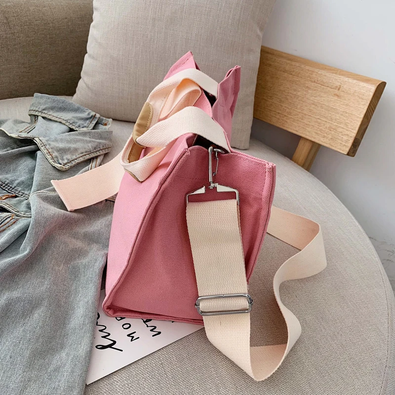 2019 New Arrival Sale Women's Handbag Bolsas Feminina Large Pocket Casual Tote Shoulder Bags Canvas Leather Capacity For Women | Багаж и