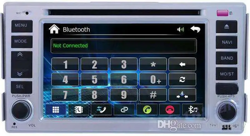 Автомобильный DVD плеер 6 2 дюйма с GPS(opt) USB BT/TV аудио радио стерео мультимедиа для