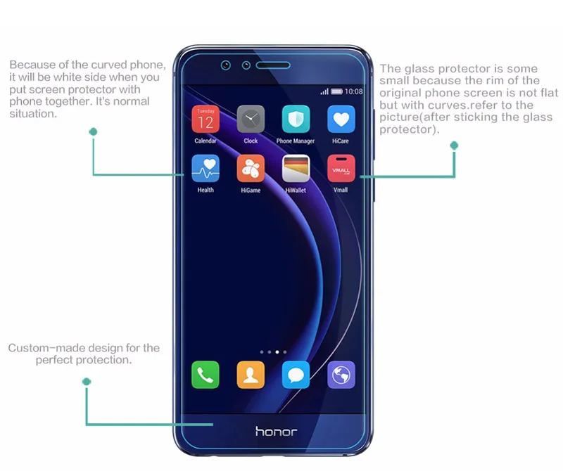 Защитная пленка из закаленного стекла для экрана P10 Plus Lite Huawei Honor 8 P8 lite 2017 P9 |
