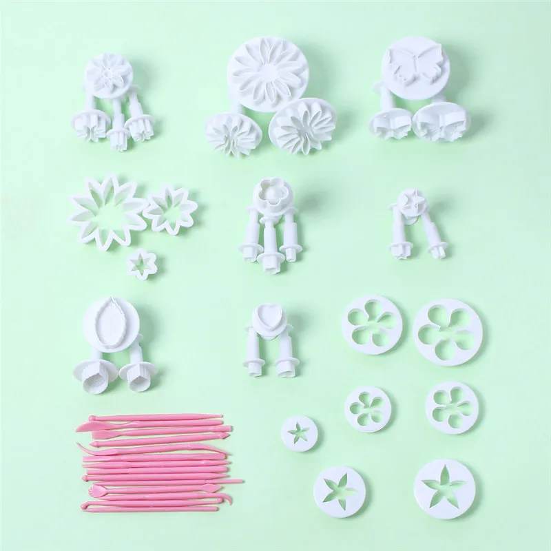 Двойной сахарный торт плесень домашний десерт DIY Инструменты Мульти Стиль Весна