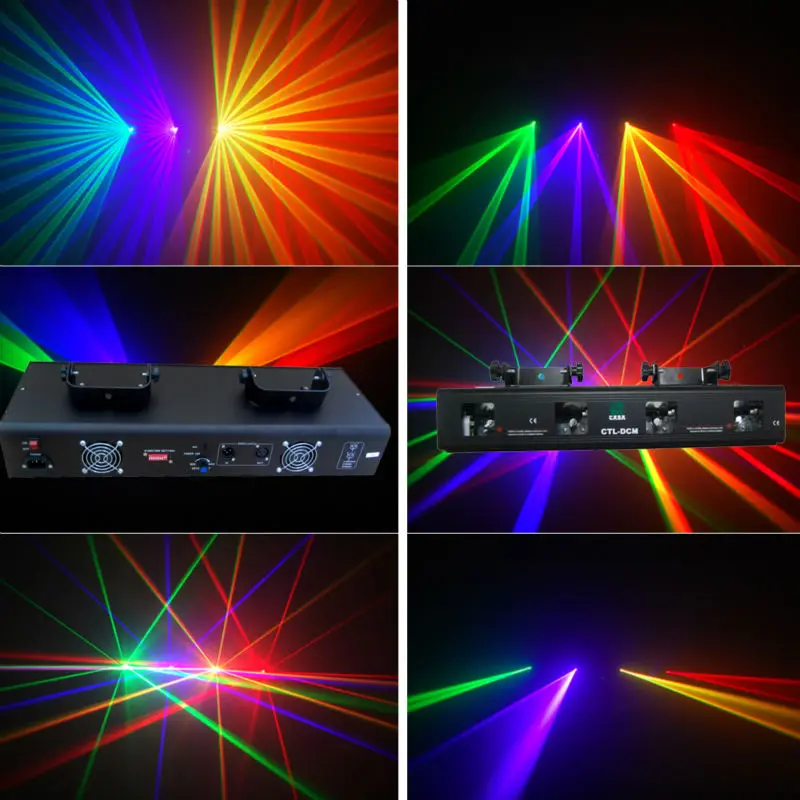 RGVY 4 цвета DJ лазерный сценический светильник клуб диско Вечеринка DMX|dmx disco light|dmx