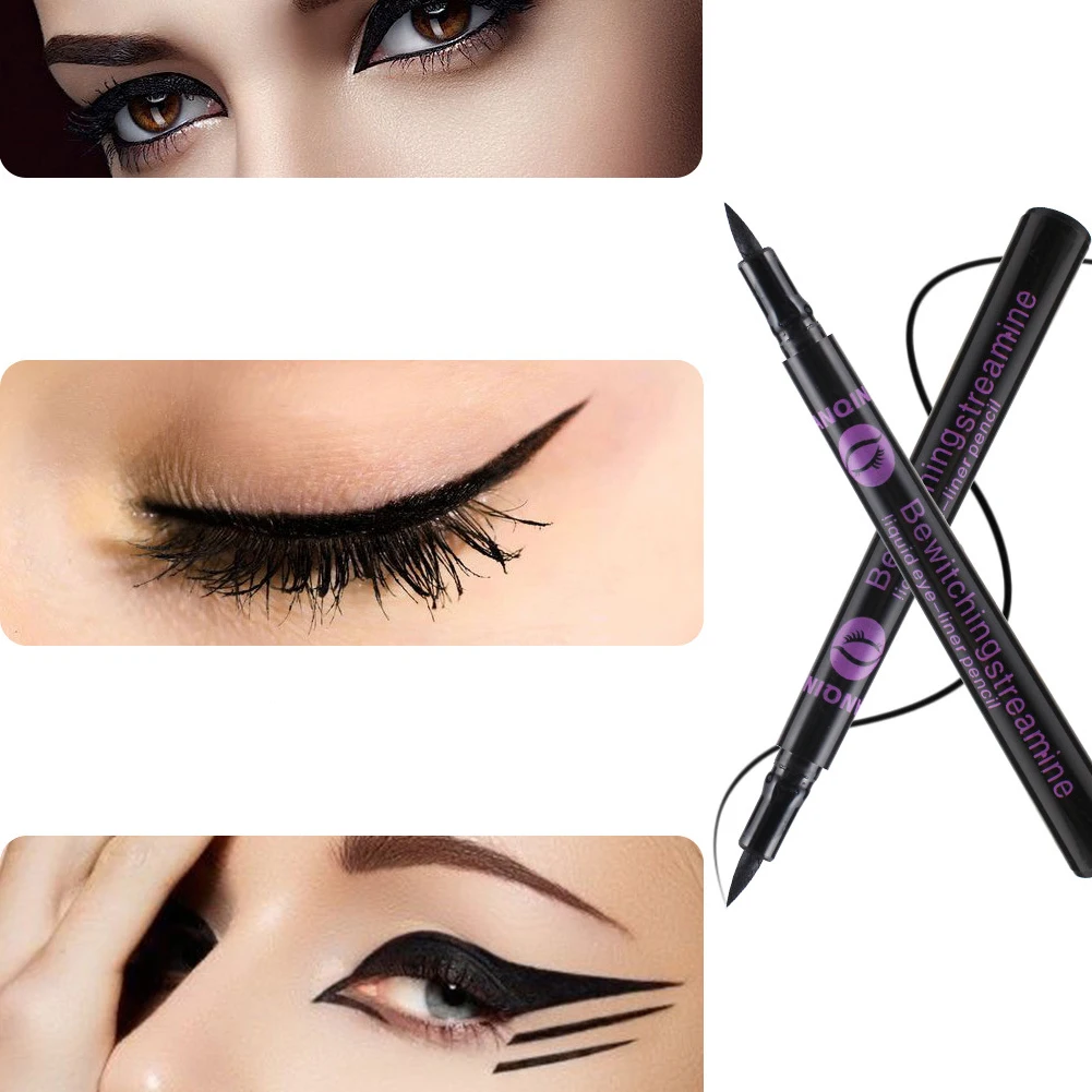 Eye Liner Быстросохнущий Стойкая подводка для глаз Ручка Водонепроницаемый жидкая в