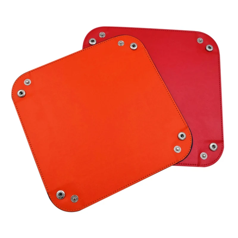 1 шт. PU органайзер коробка бункеры монета лоток для ключей игральные кости поднос