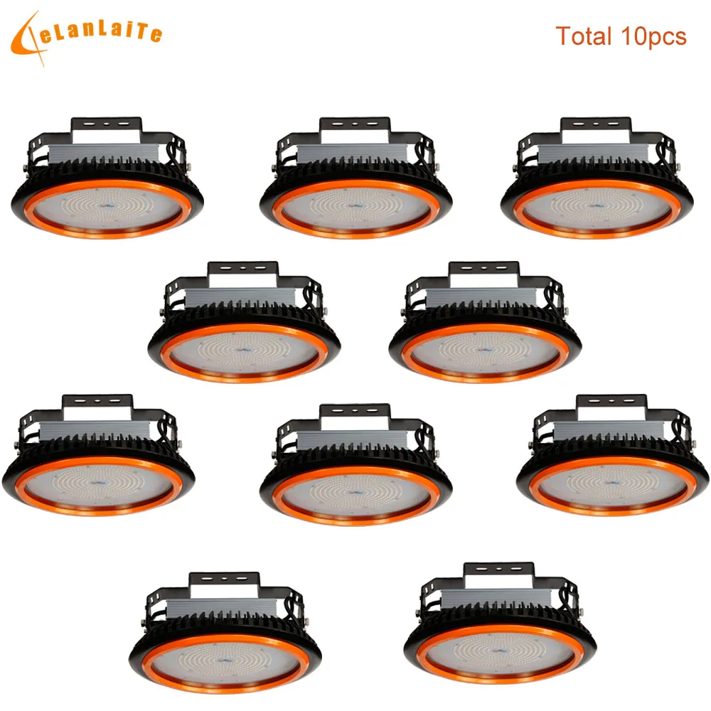 

GLITE 10pcs/lot 150LM/W 100W 150W 200W light led green industrial 200w led light in parking lot led high bay light gas station