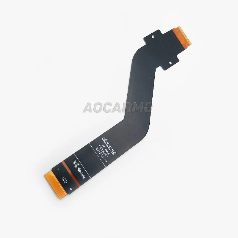 ЖК разъем Aocarmo гибкий кабель для Samsung Galaxy Tab 2 10 1 GT P5100 /P5110/P5113|Шлейфы мобильных