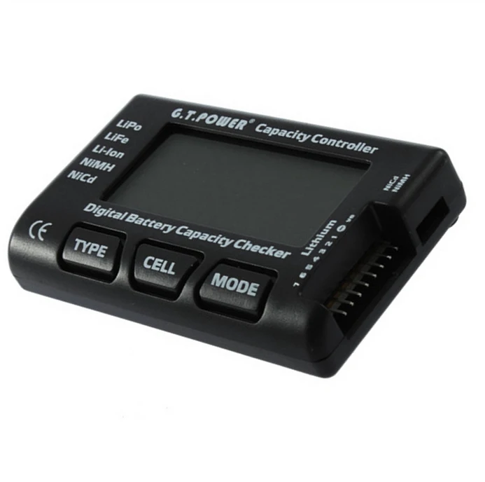 G.T. power RC CellMeter 7 цифровой проверки емкости батареи для вертолетный Липо жизни Li Ion