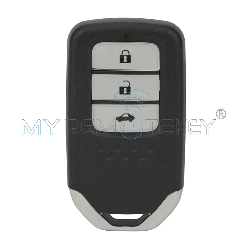 Умный ключ с аварийным дистанционным управлением умный для Honda City Fit XRV Vezel 3 кнопки
