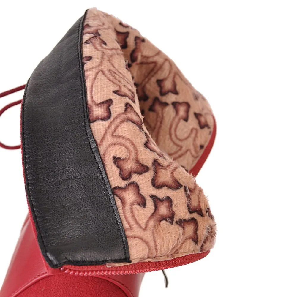 

Women Ankle Boots Suede Leather Short Booties Lace Up Boots Women 2019 top quality ankle boots for women boots zipper Boots31-43