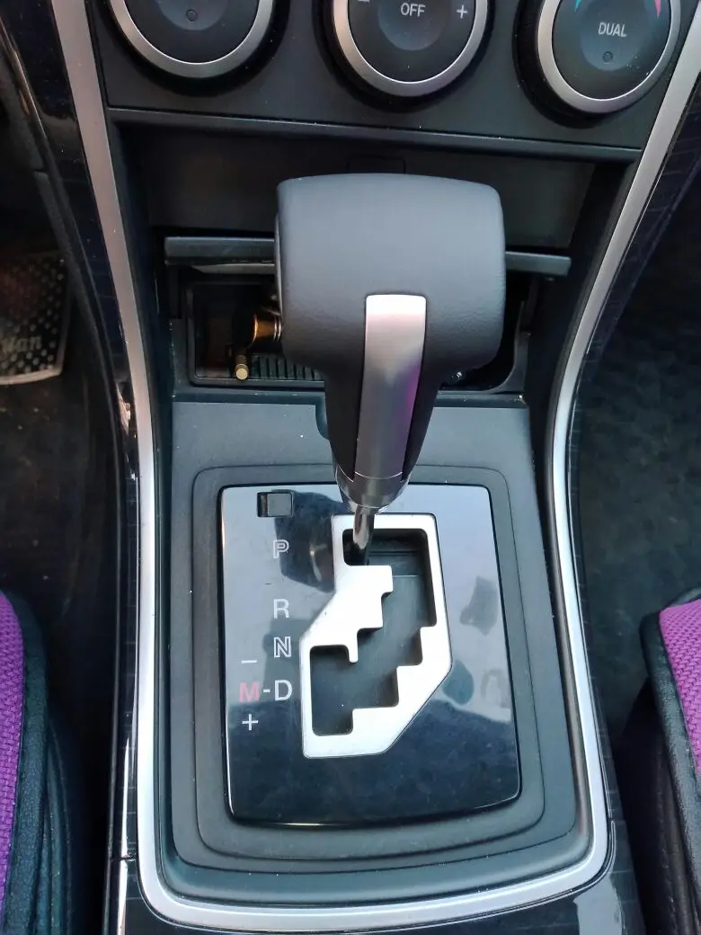 VEHTRKACNTOL Новая Черная Хромированная ручка переключения передач для Mazda 6 Mazda 3 Mazda 5 8 CX-7