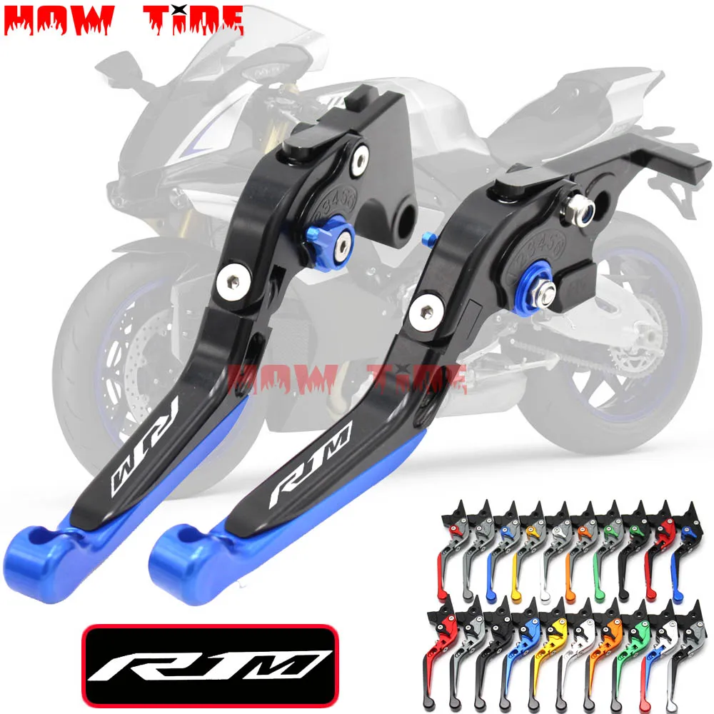 Выдвижные складные рычаги тормозной муфты для мотоцикла с ЧПУ Yamaha YZF R1 R1M R1S M 2015 2016