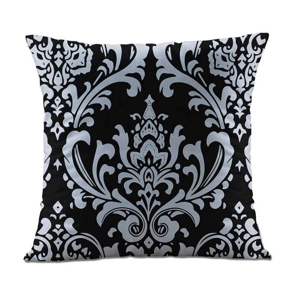 1pc Vintage Geometric Linen Decorative Pillowcases 470*740'' Pillowslip | Дом и сад