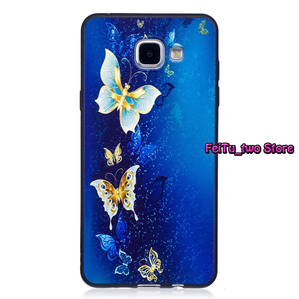 Тиснение ТПУ чехол для Samsung Galaxy A3 2016 A310 A310F A310F/DS SM-A310F/DS A310Y A 3 SM-A310M/DS Мягкий