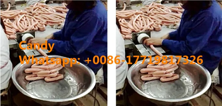 Ручной работы колбасы запечатывания захвата компоновщик галстуком бабочкой