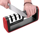 Точилка для ножей 3 этапа (вольфрамовый алмаз и керамика) кухонные ножи Заточка стали точильный камень кухонные аксессуары