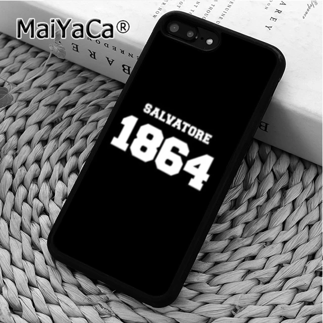 MaiYaCa Дневники вампира Сальваторе 1864 чехол для телефона iPhone 5 6 s 7 8 plus 11 12 Pro X XR XS max