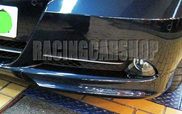 Окрашенные Передние Губы разветвитель подбородок Спойлер 1 пара для BMW OEM Тип E90