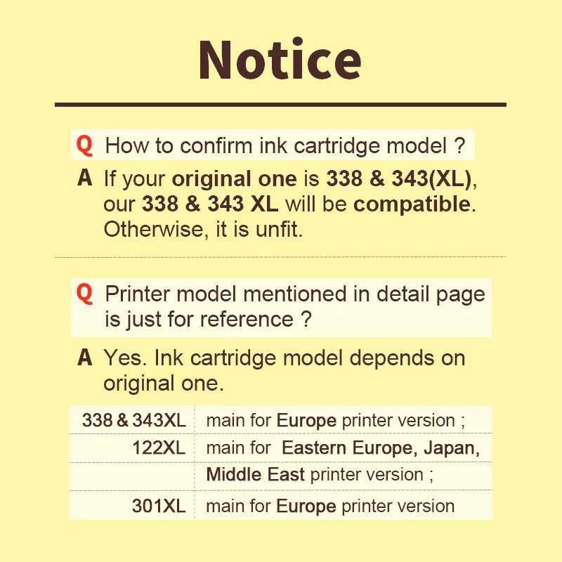 2 шт. 338 343 XL переработанный чернильный картридж 338XL 343XL совместимый для hp с