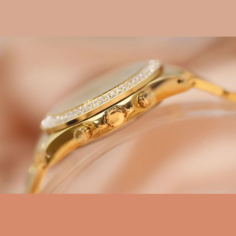 Luxury Classic Dress Women Watches Fashion Casual Watch Crystal Rhinestones Quartz Wristwatch Lady Party Bracelet Bangle Relogio | Наручные