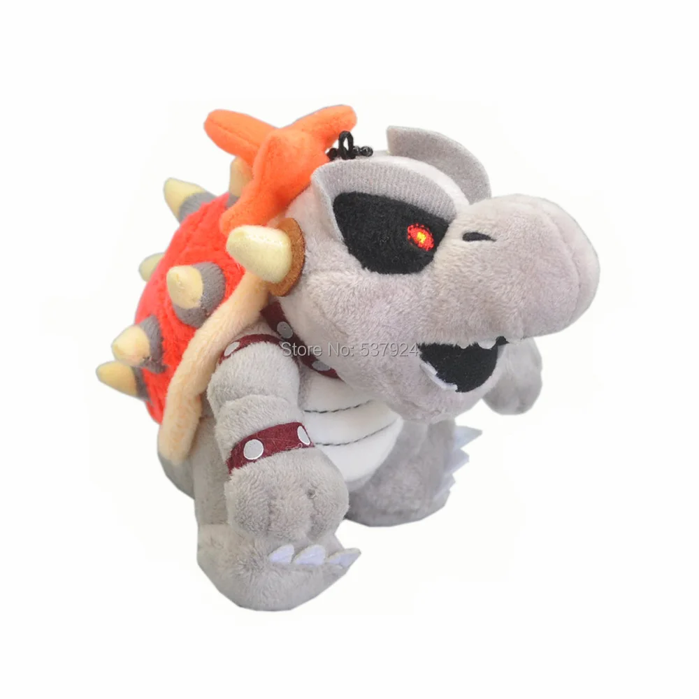 Новый Dark Dry Bowser 5 "13 см брелок-плюшевая кукла кулон Mario 3 вида стилей | Игрушки и