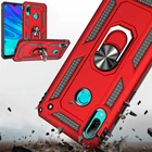 Противоударный чехол для Huawei P30 Pro P20 Lite Y5 Y6 Y7 P Smart 2019, чехол для Honor 10 Lite 8A 8C, металлический силиконовый чехол с кольцом