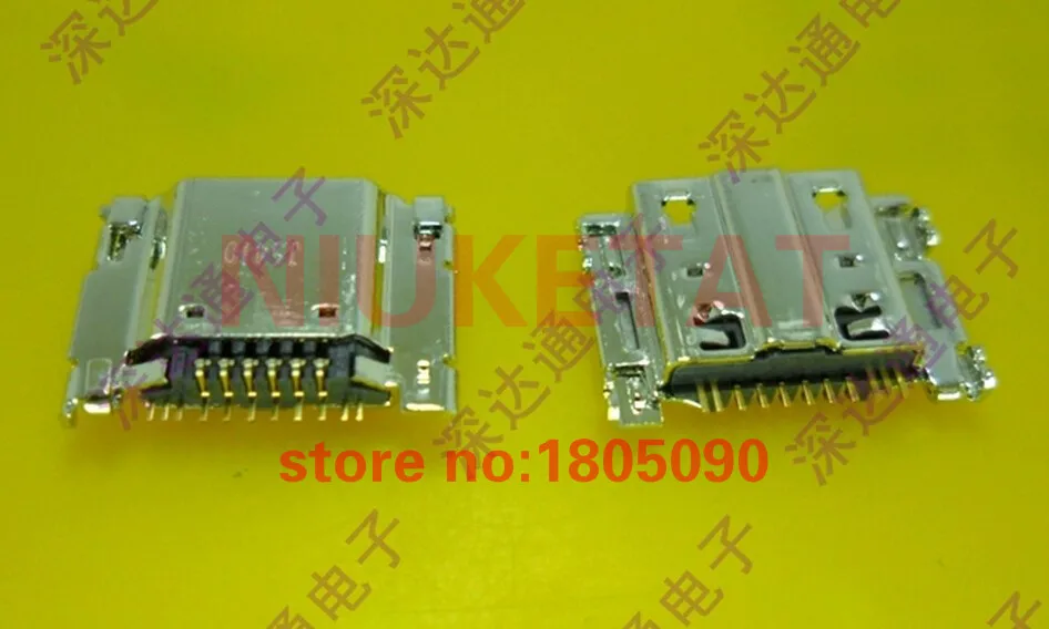 Оригинальный мини разъем micro USB для зарядки 2 шт. Micro Samsung Galaxy S3 i9300 I9305 11pin|jack power