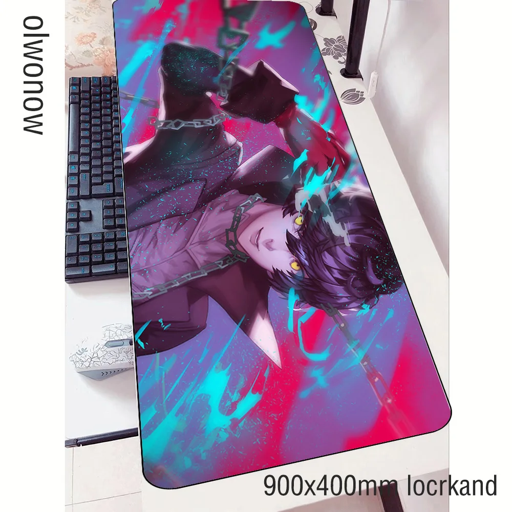 Persona 5 padmouse 900x400x3 мм игровой коврик для мыши Новое поступление коврик для мыши геймерский компьютерный Настольный коврик с рисунком из аниме notbook mousemat pc