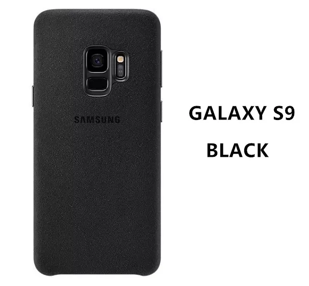 Чехол для samsung S9, защитный чехол из натуральной замши для samsung S9 Plus S9+ EF-XG9650 9500, чехол для Galaxy S9 - Цвет: Galaxy S9 Black