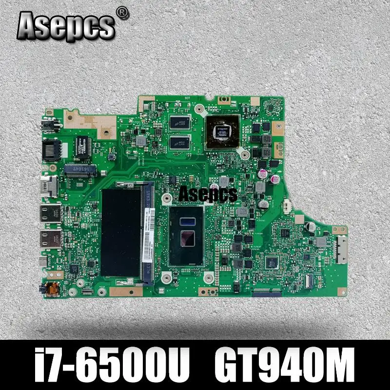 Фото Asepcs TP501UB материнская плата для ноутбука For Asus TP501UQ TP501U TP501 тест оригинальная 4GRAM I7