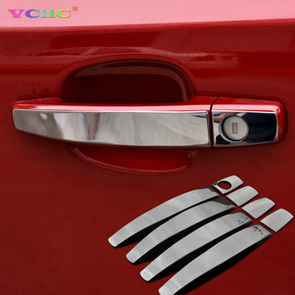 Накладка на дверную ручку из нержавеющей стали автомобильные аксессуары для