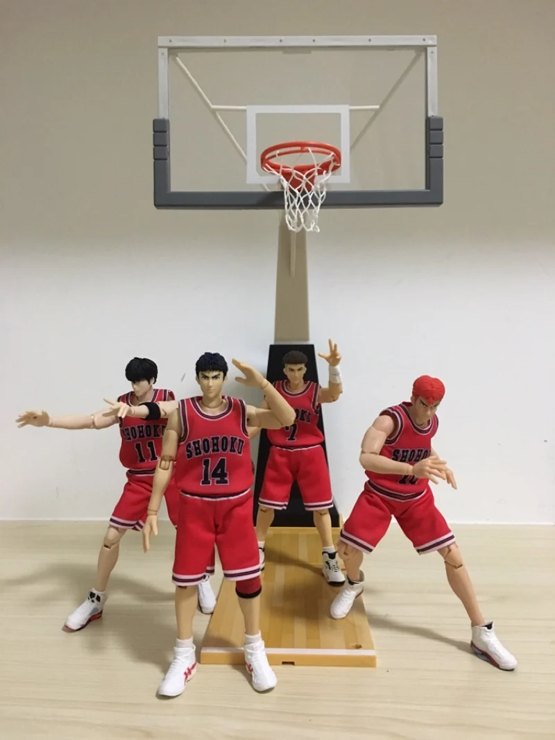Dasin GT баскетбольная бэкборд для 6 дюймов фигурка Slam Dunk Hanamichi Sakuragi модель ND030