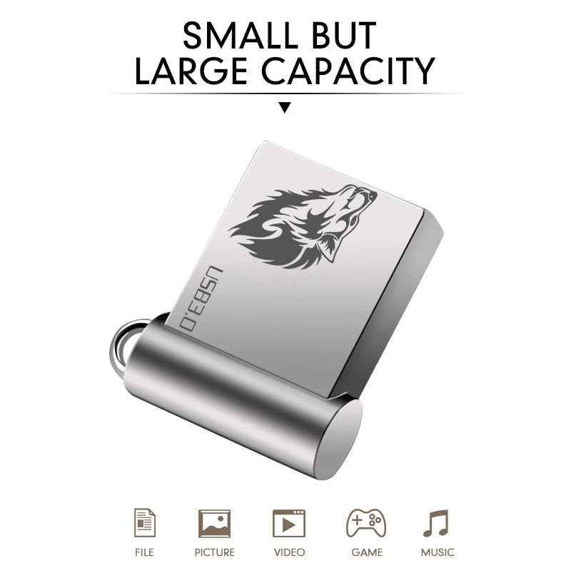 Супер мини-Металлическая USB 3,0 карта, высокая скорость, 4 ГБ, 8 ГБ, 16 ГБ, 32 ГБ, 64 ГБ, реальная емкость, usb3.0 флешка, флеш-карта памяти, Новое поступление