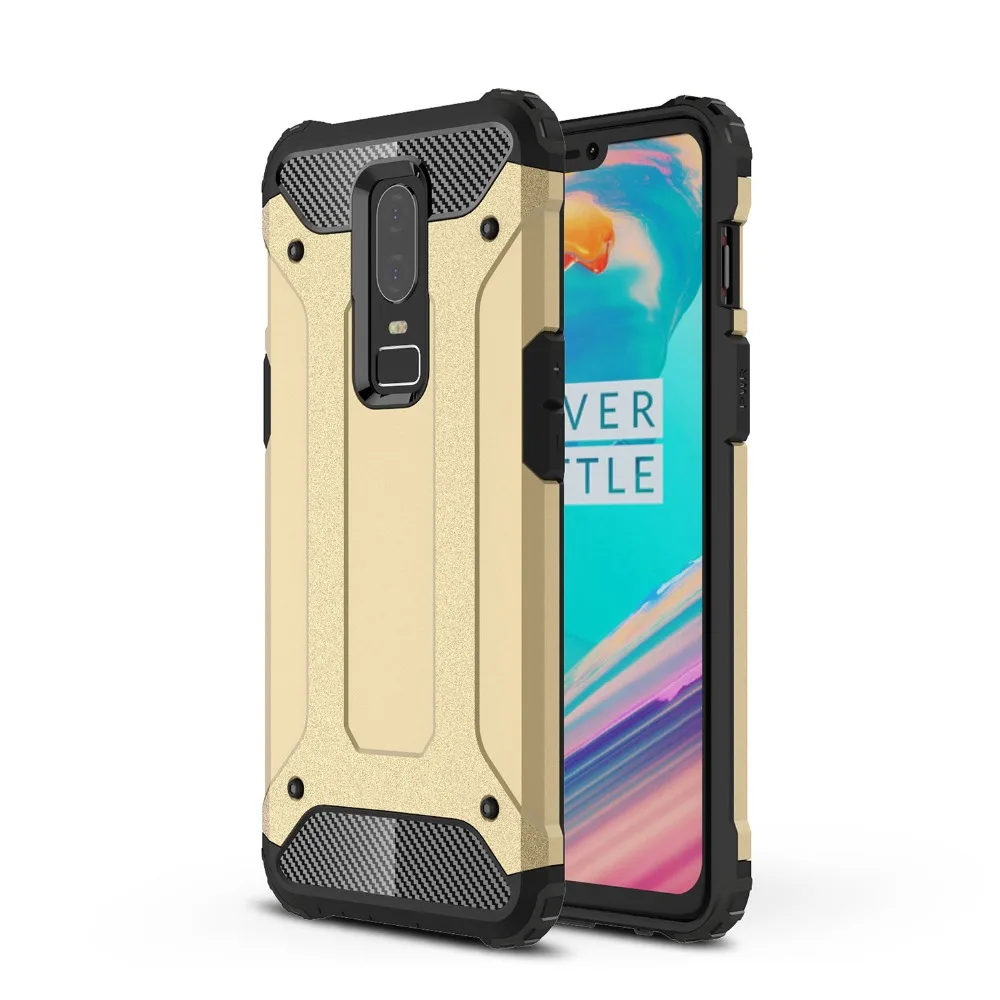 Броня чехол для OnePlus 5 т 6 Heavy Duty Защита противоударный Прочный задняя крышка