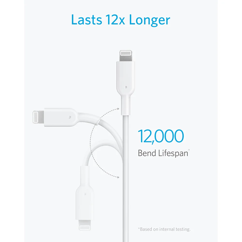 Anker USB C to Lightning Cable, [3ft Apple MFi Certified] Powerline II for iPhone, charge for iPhone 12 series