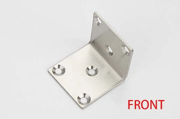 20 шт. Матовые детали из нержавеющей стали металлический разъем толщина 2 мм